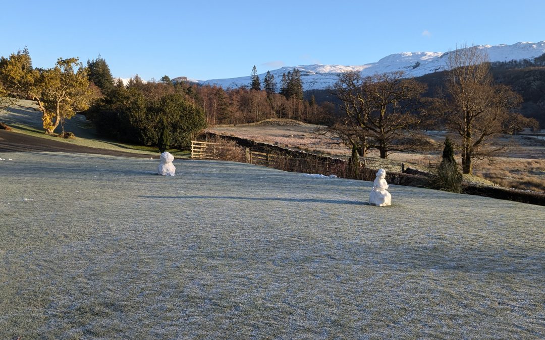 New Year Snowmen